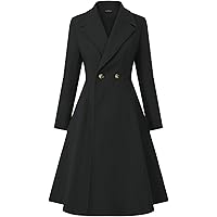 Amazon.com: GRACE KARIN Women Fashion Lapel Double-Breasted